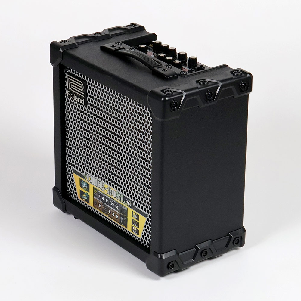 【中古】 ギターアンプ Roland CUBE-20X 全体