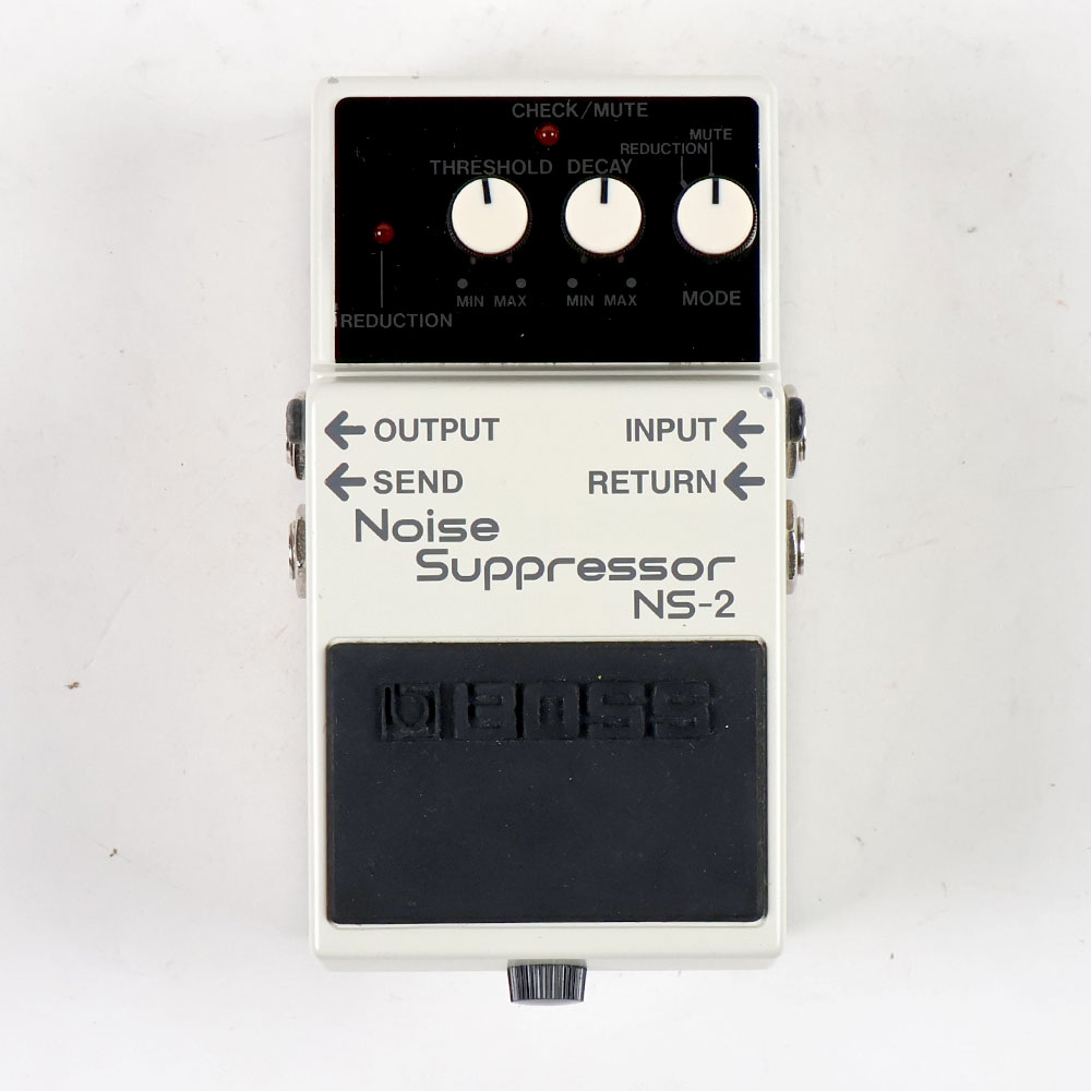 【中古】 ノイズサプレッサー エフェクター BOSS NS-2 Noise Suppressor ギターエフェクター 正面