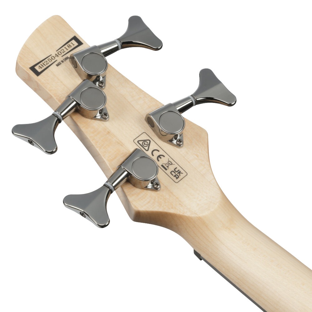 IBANEZ アイバニーズ SR280E-TKF Transparent Black Flat エレキベース ヘッドバック画像