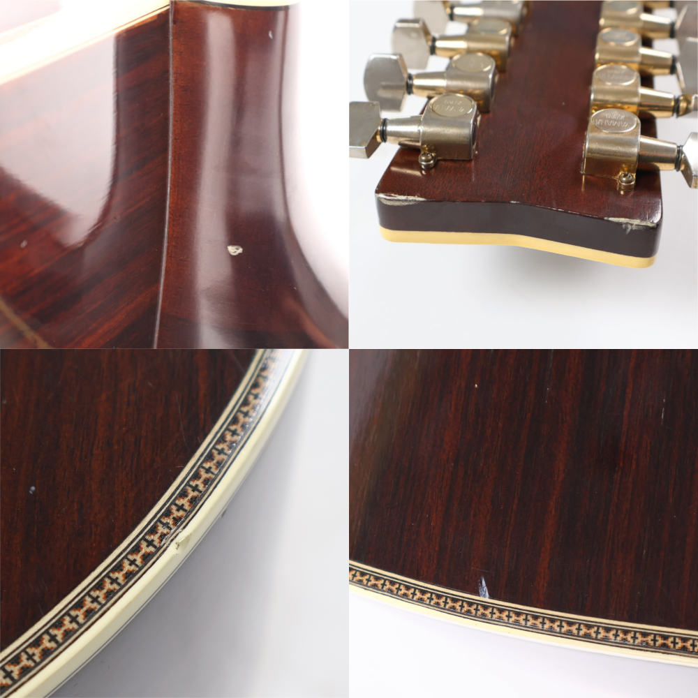 【中古】 YAMAHA L12-8A 12弦アコースティックギター 1981年製 詳細画像