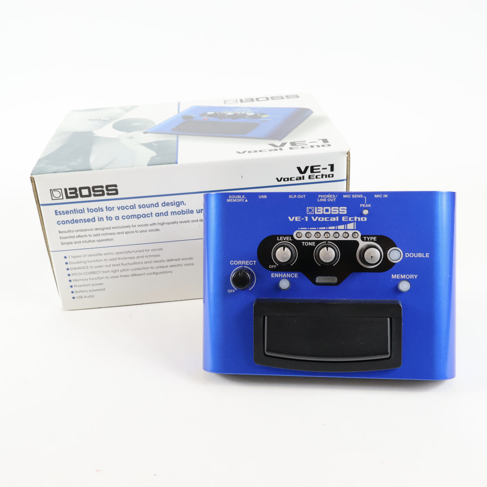 【中古】 BOSS VE-1 Vocal Echo ボーカル用ハーモニーエフェクター