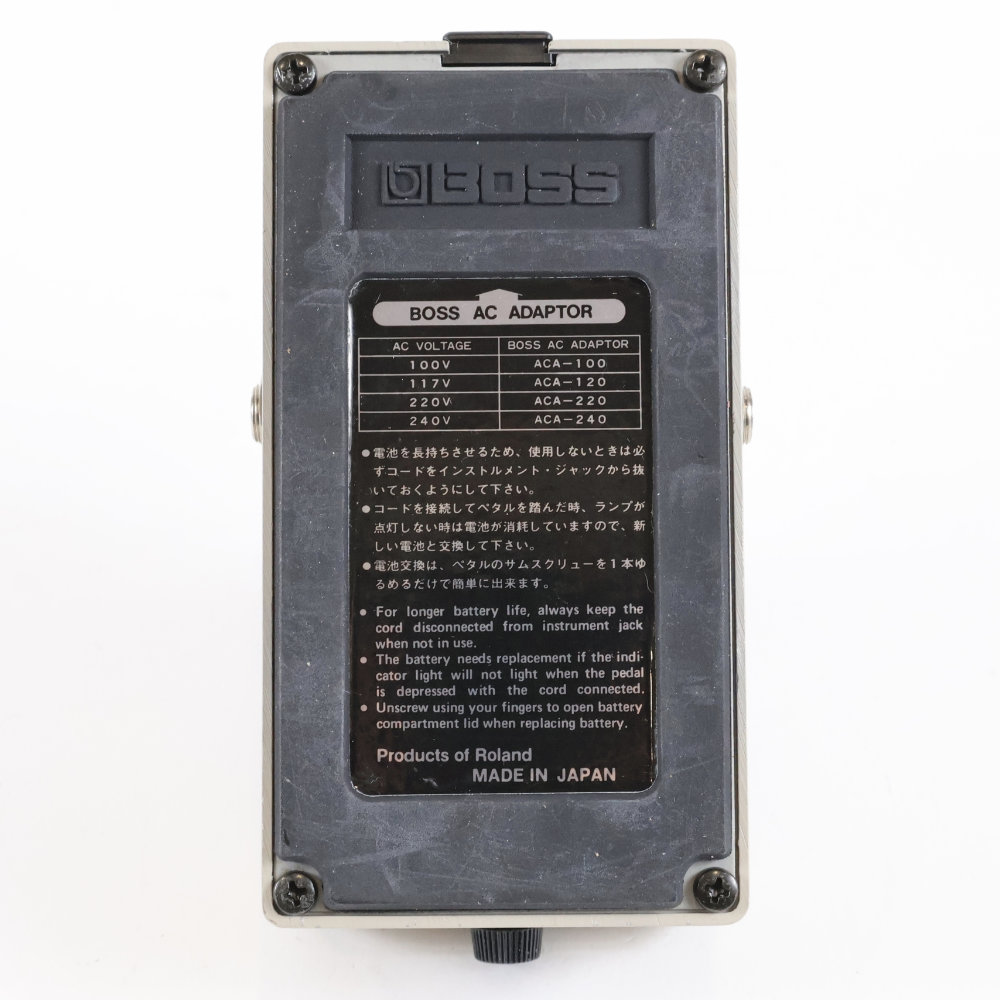 【中古】イコライザー エフェクター BOSS GE-7 Equalizer Made in Japan ギターエフェクター 底面