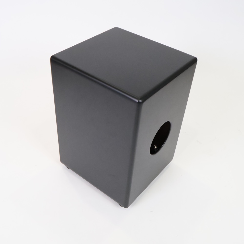 【中古】 カホン マイネル MEINL MCAJ100BK-AS+ 後付ピックアップ搭載 背面