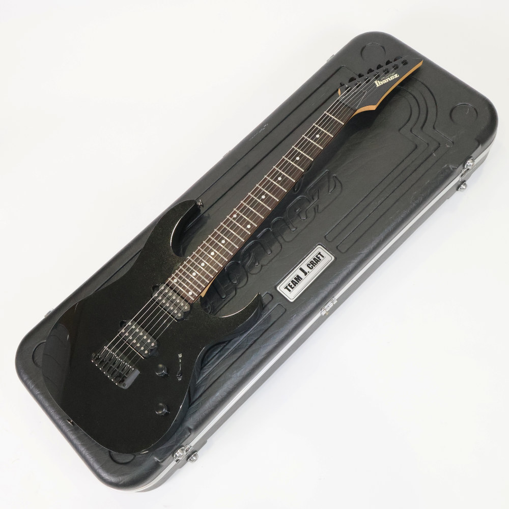【中古】 エレキギター 7弦ギター Ibanez Prestige RG752FX Galaxy Black Mod. Dimarzio TITAN 7ピックアップ搭載 2017年製 フィクスドブリッジ