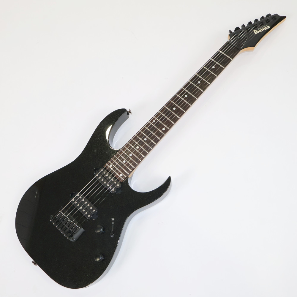 【中古】 エレキギター 7弦ギター Ibanez Prestige RG752FX Galaxy Black Mod. Dimarzio TITAN 7ピックアップ搭載 2017年製 フィクスドブリッジ 詳細画像