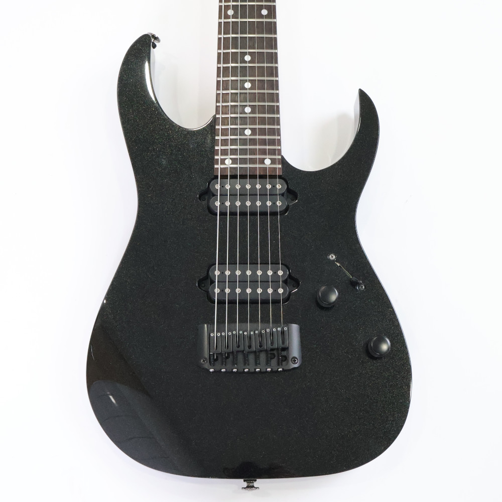 【中古】 エレキギター 7弦ギター Ibanez Prestige RG752FX Galaxy Black Mod. Dimarzio TITAN 7ピックアップ搭載 2017年製 フィクスドブリッジ 詳細画像