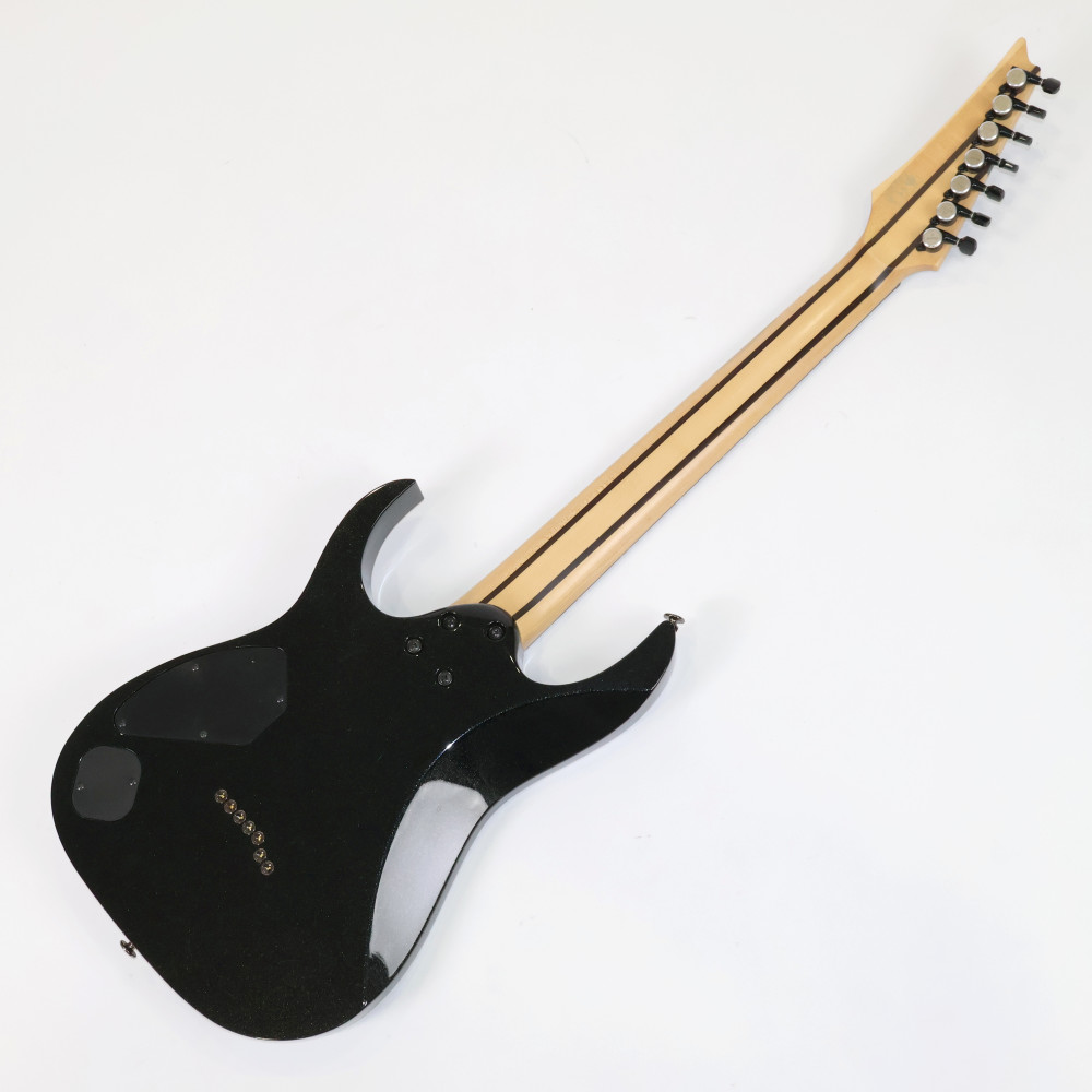 【中古】 エレキギター 7弦ギター Ibanez Prestige RG752FX Galaxy Black Mod. Dimarzio TITAN 7ピックアップ搭載 2017年製 フィクスドブリッジ 詳細画像