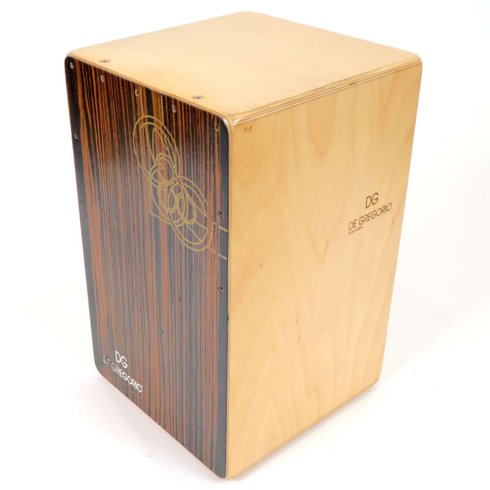 【中古】 カホン DG CAJON Yaqui Makassar DGC04MK パーカッション 右サイド