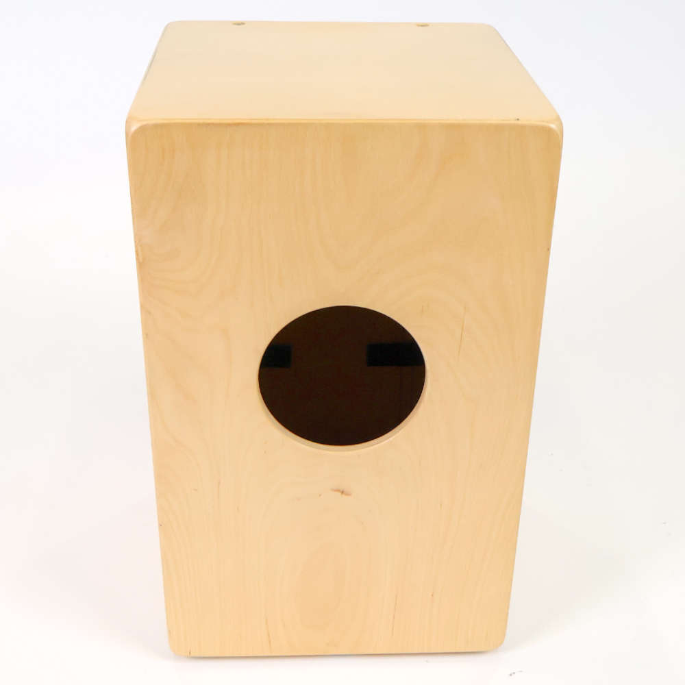 【中古】 カホン DG CAJON Yaqui Makassar DGC04MK パーカッション 背面