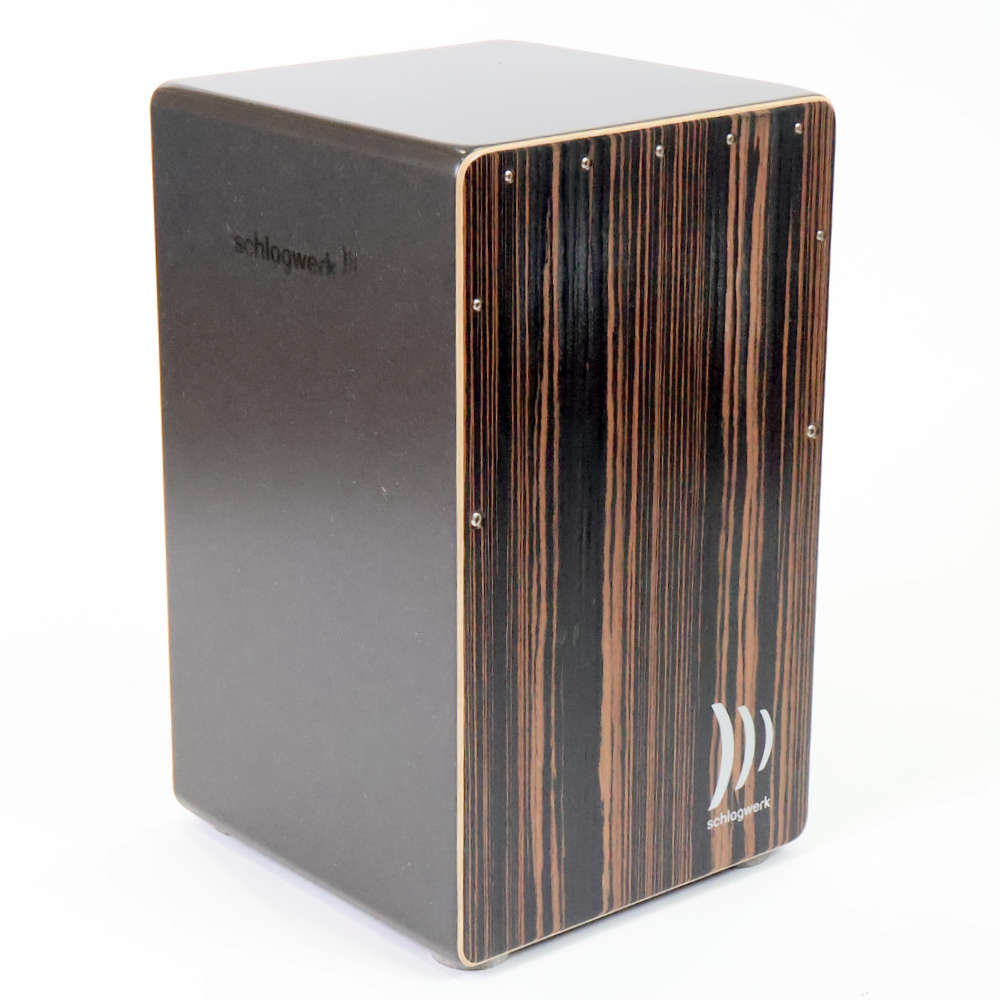 【中古】 カホン シュラグヴェルグ Schlagwerk Percussion SR-CP432 2inOne deluxe Makassar 左サイド