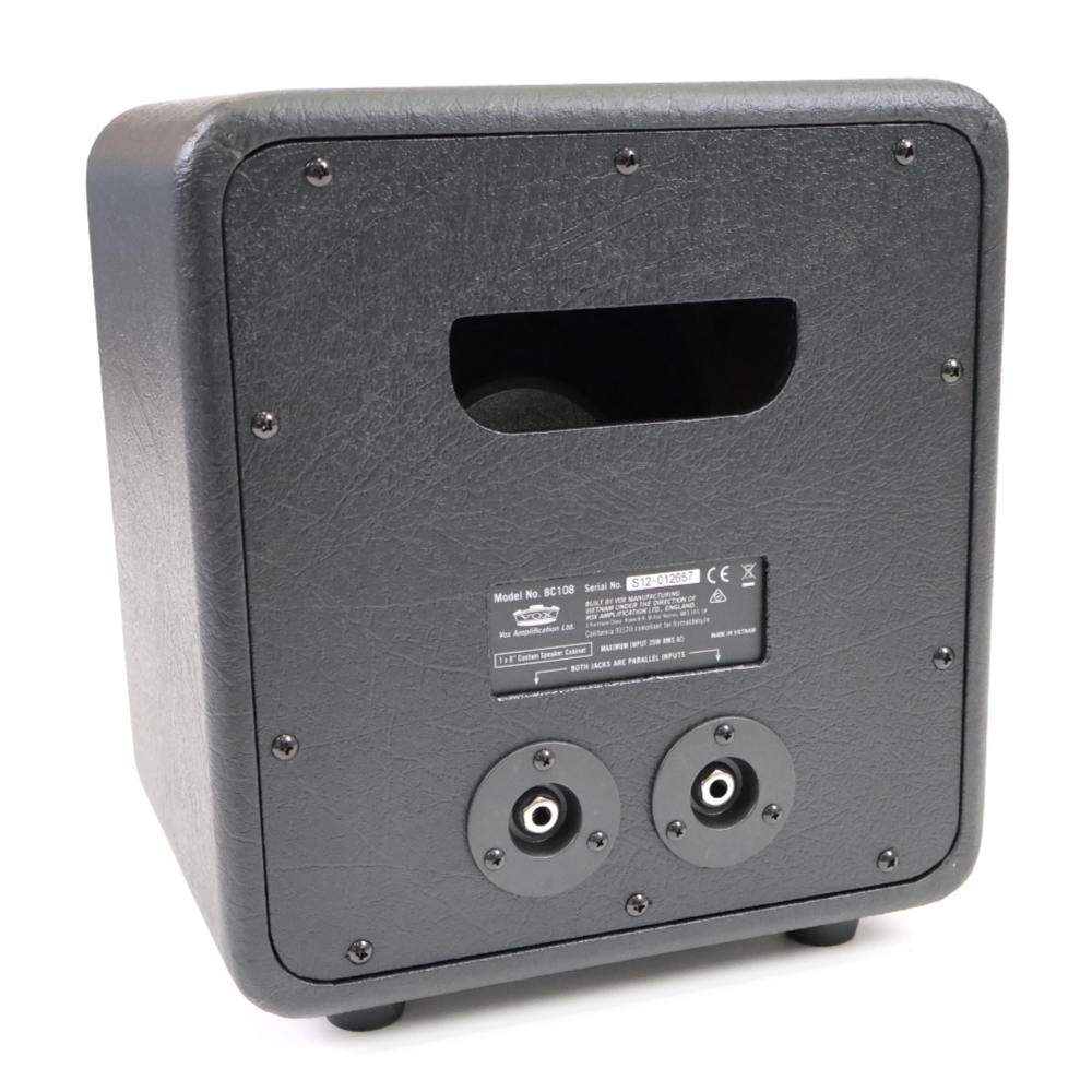 【中古】 VOX ボックス ヴォックス BC108 Black Cab スピーカーキャビネット リア画像