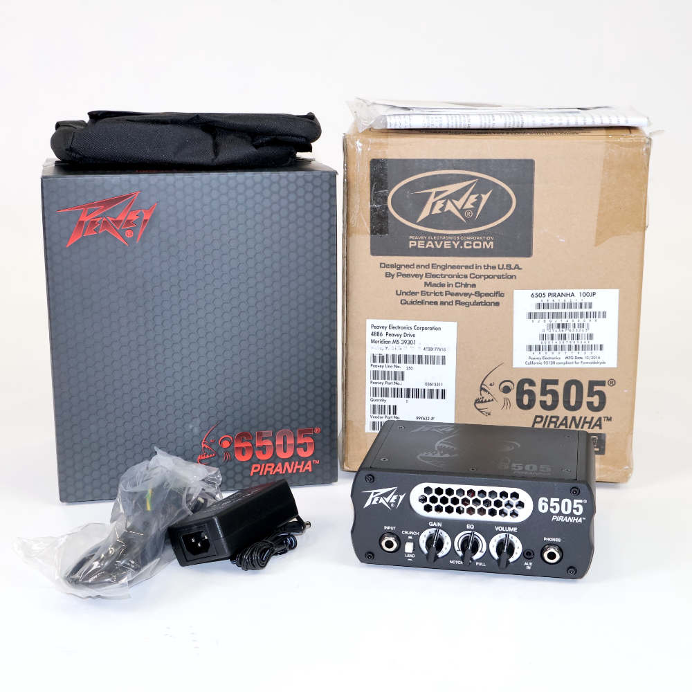 【中古】 ギターアンプヘッド PEAVEY 6505 Piranha Micro Head