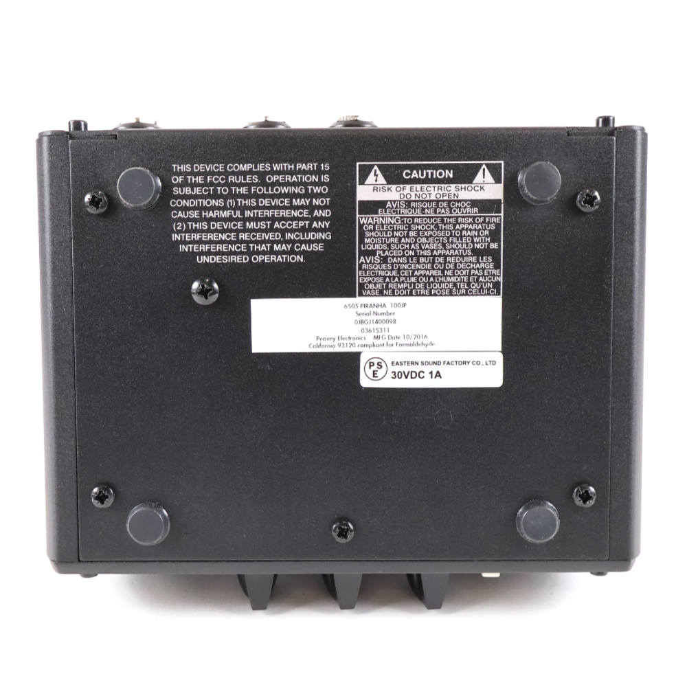 【中古】 ギターアンプヘッド PEAVEY 6505 Piranha Micro Head ボトム画像