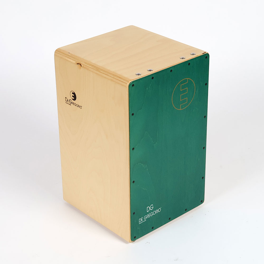 【中古】 カホン DG CAJON Chanela GREEN 全体