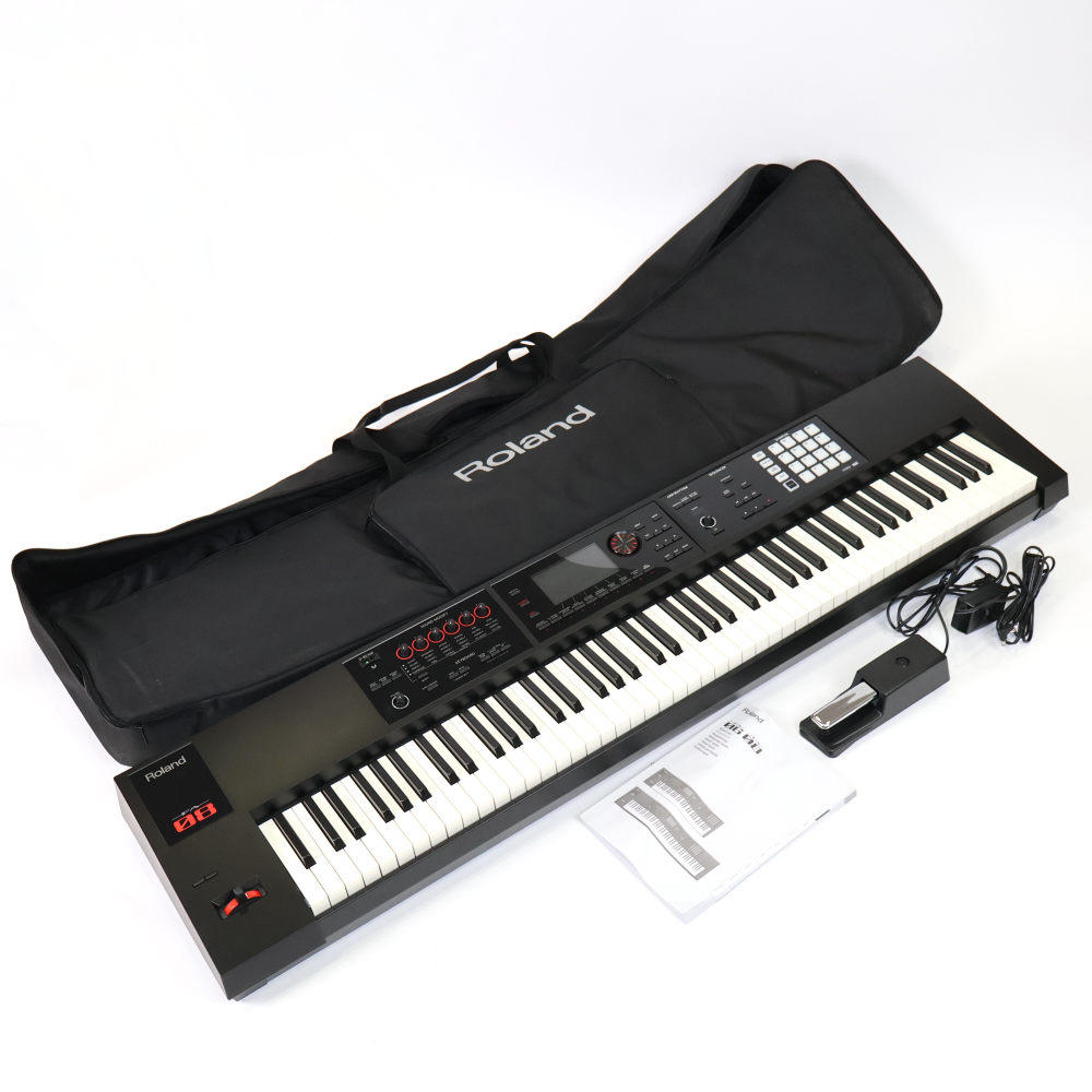 【中古】 ROLAND FA-08 Music Workstation シンセサイザー 88鍵