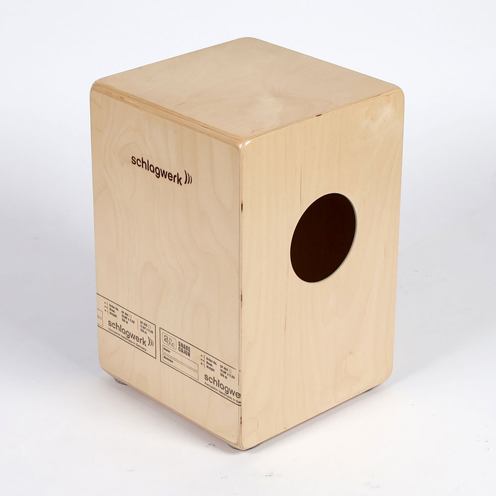 【中古】 カホン Schlagwerk Percussion SR-CP403BLK 2inOne Black Edition Medium 全体