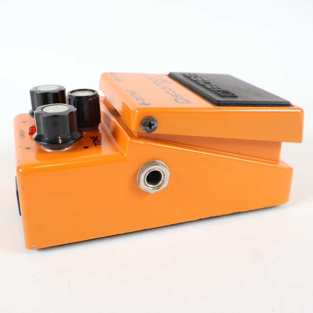 【中古】 ディストーション エフェクター BOSS DS-1 Distortion 1979年製 Made in Japan Silver Screw 銀ネジ ギターエフェクター 側面
