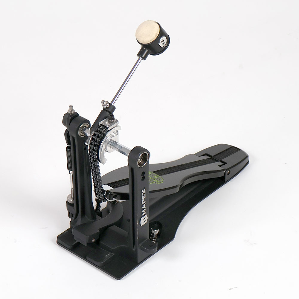 【中古】 ドラムペダル メイペックス MAPEX P810 SINGLE PEDAL 800series バスドラムペダル シングルペダル 全体