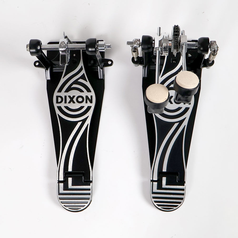 【中古】 ドラムツインペダル ディクソン DIXON PP9380D ツインペダル 正面