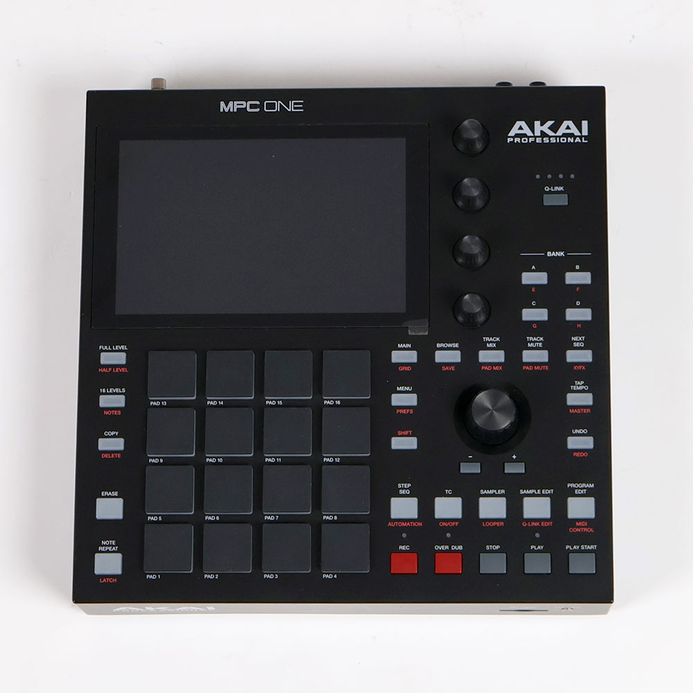 【中古】アカイ AKAI MPC ONE サンプラー スタンドアローンMPC 正面