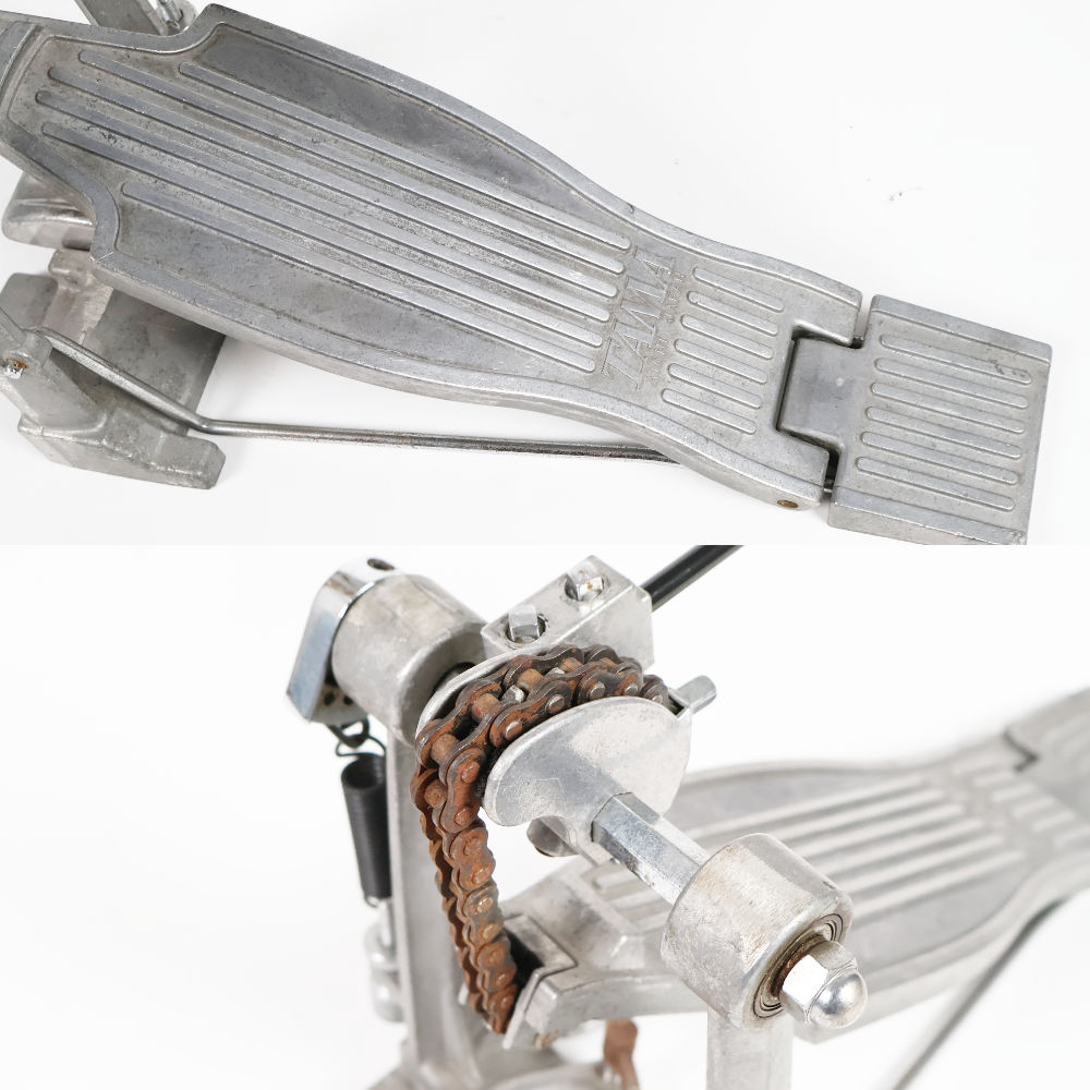 【中古】 ドラムペダル タマ TAMA DP145 PRO-BEAT DRUM PEDAL 1980s シングルペダル 傷