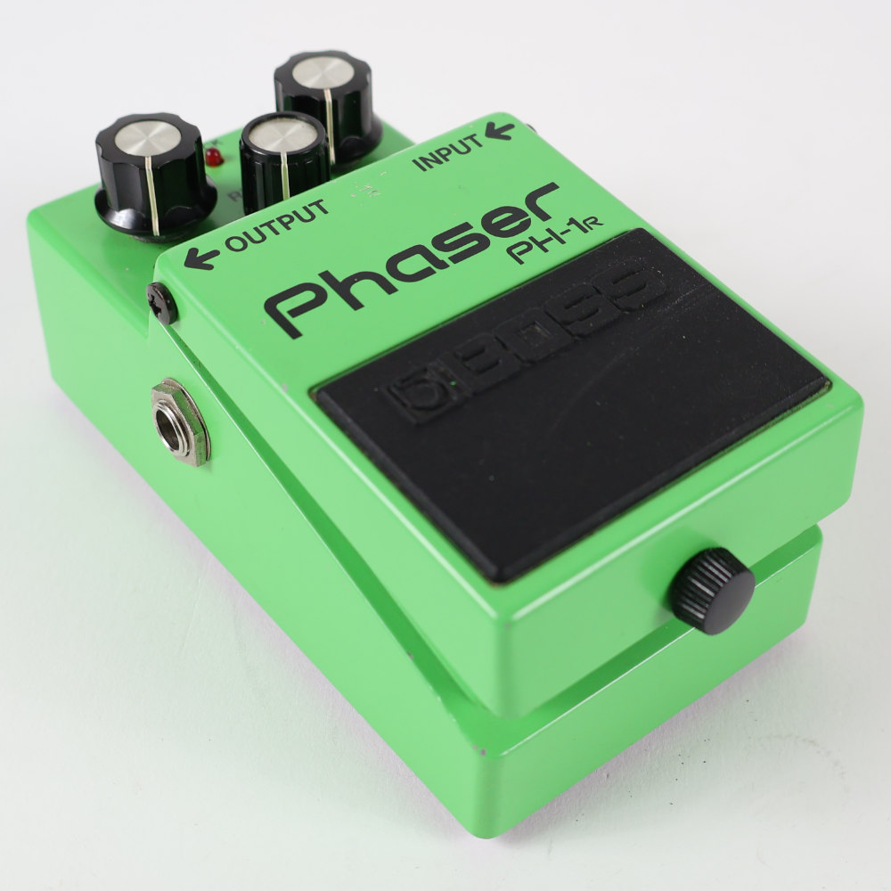 【中古】フェイザー エフェクター BOSS PH-1r Phaser Made in Japan ギターエフェクター 本体画像 斜め 2