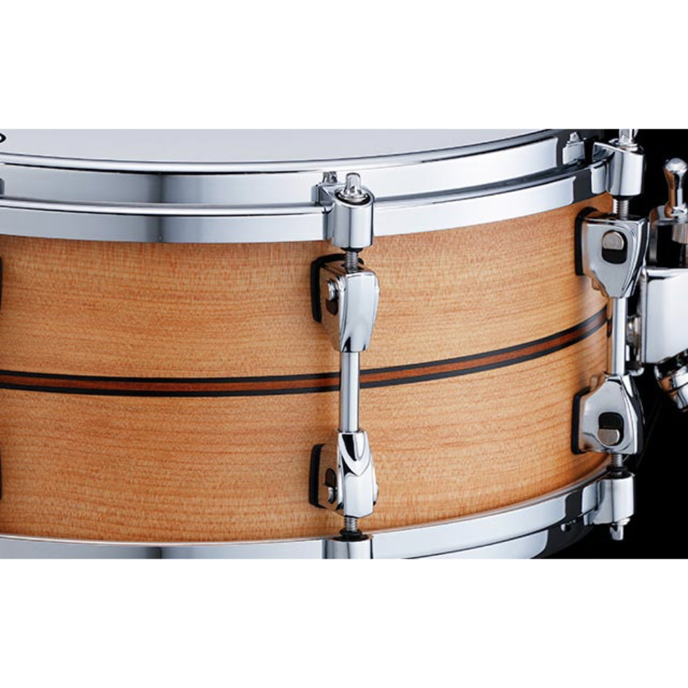 TAMA タマ PSP146E STARPHONIC Spruce 14'x6' スネアドラム Brown Finished Inlay