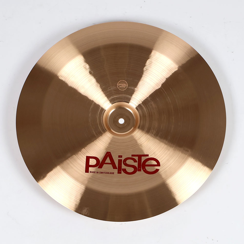 【中古】 チャイナシンバル パイステ PAISTE PST7 China 18インチ チャイナシンバル 裏面
