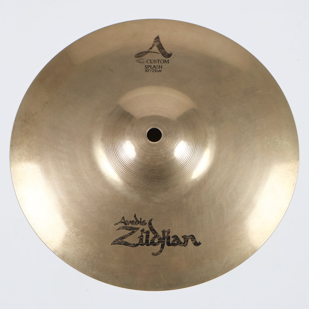 【中古】 スプラッシュシンバル ジルジャン ZILDJIAN A CUSTOM SPLASH 10インチ
