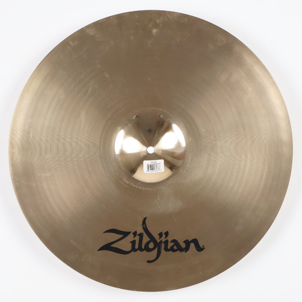 【中古】ライドシンバル ジルジャン ZILDJIAN A CUSTOM MEDIUM RIDE 20インチ 本体画像 裏 