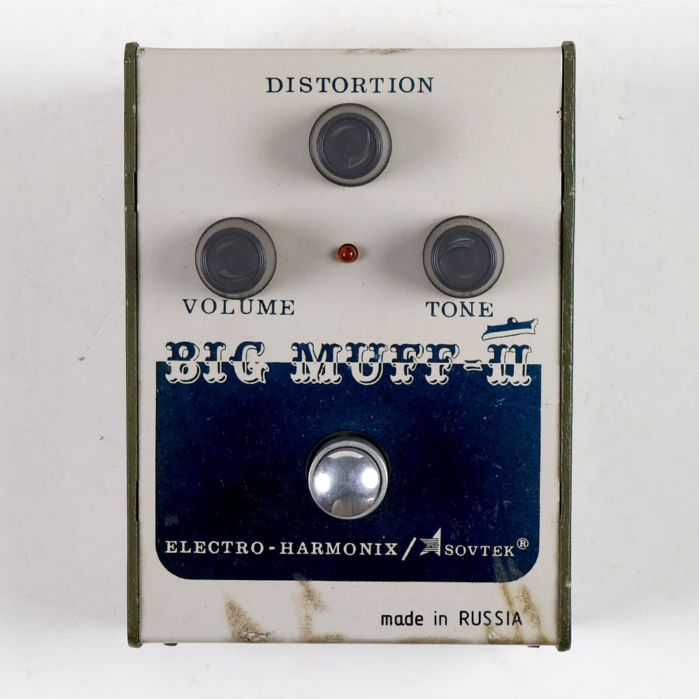 【中古】 ビッグマフ ELECTRO-HARMONIX SOVTEK Big Muff π Russia Civil War ファズ ディストーション ギターエフェクター 正面