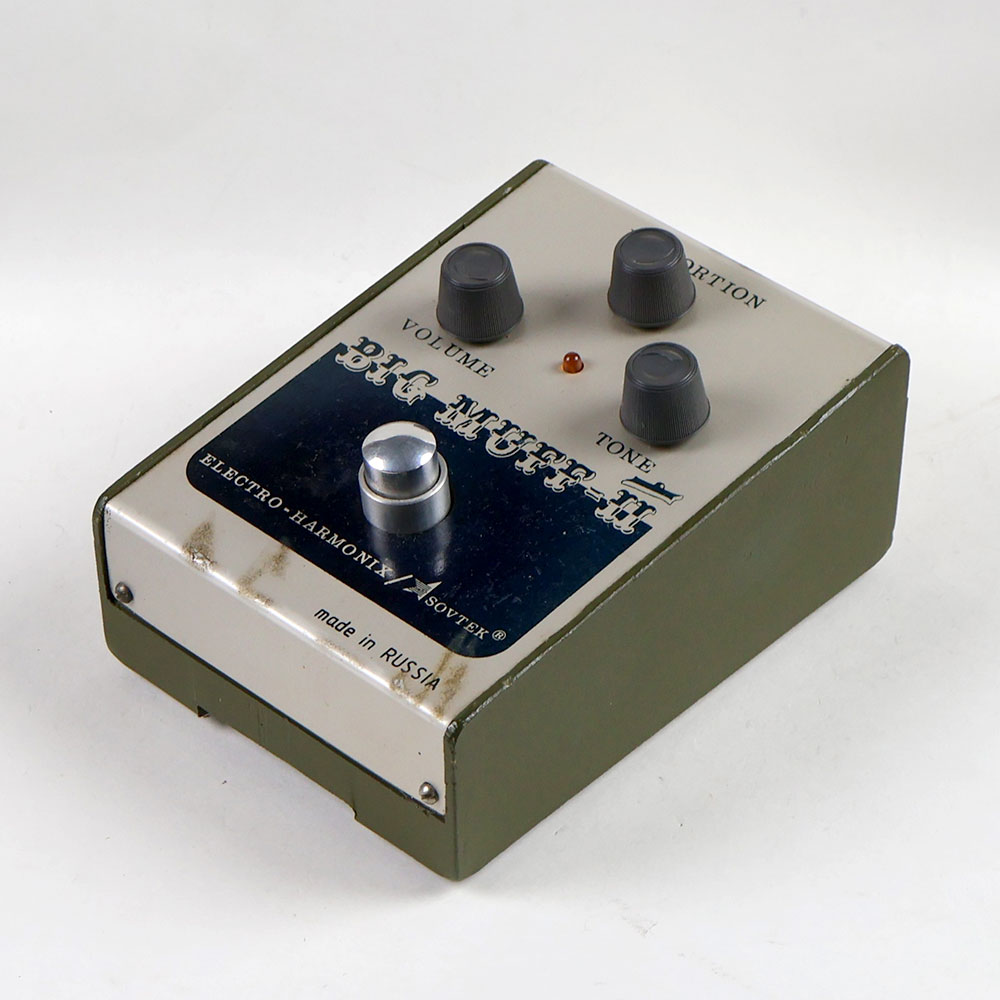 【中古】 ビッグマフ ELECTRO-HARMONIX SOVTEK Big Muff π Russia Civil War ファズ ディストーション ギターエフェクター 全体