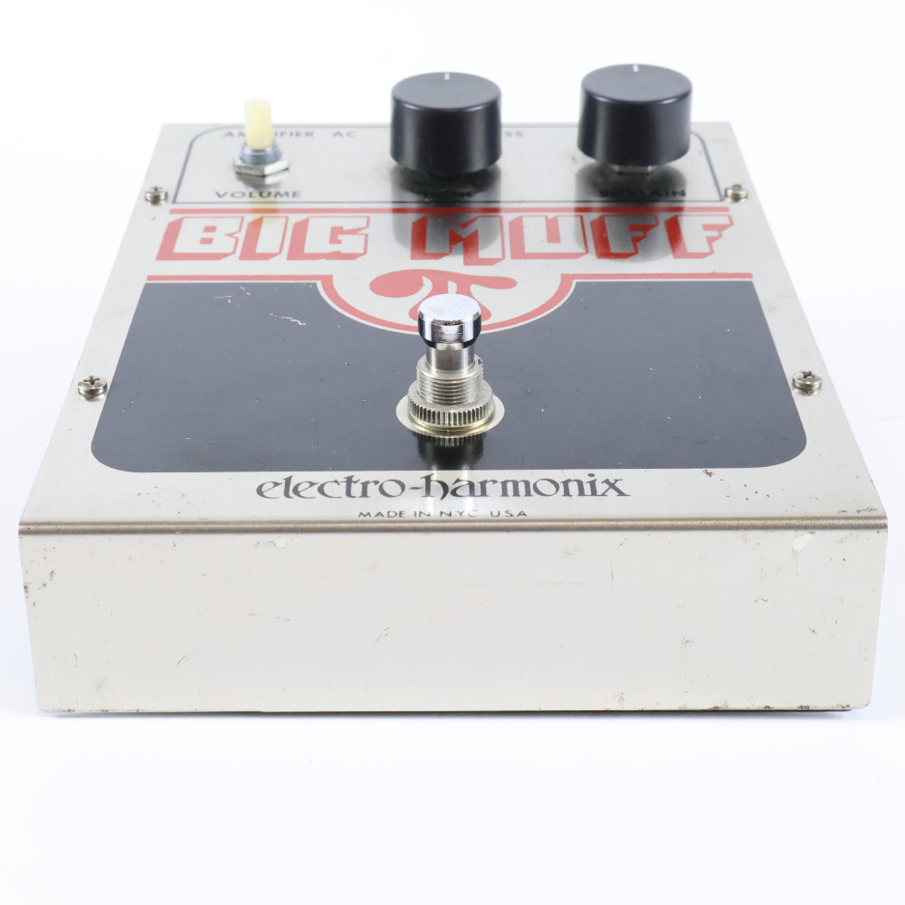 【中古】 ファズ ディストーション エフェクター ELECTRO-HARMONIX Big Muff Pi 3rd 後期型 1984年製 側面
