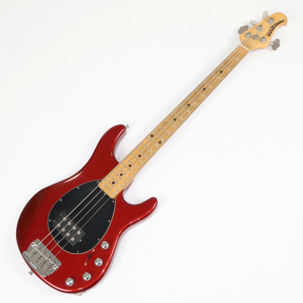 【中古】 MUSIC MAN ミュージックマン Sterling Candy Apple Red 2002年製 4弦エレキベース 詳細画像