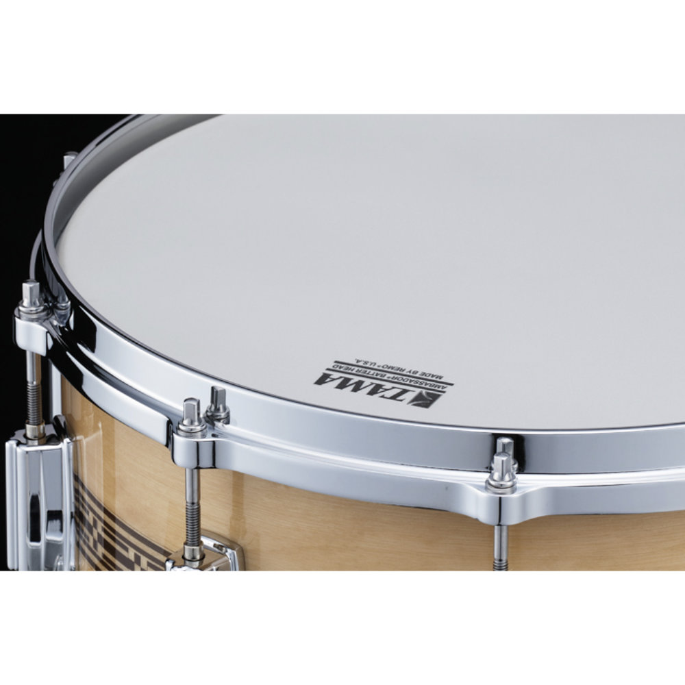 TAMA タマ AW-455 50TH LIMITED MASTERCRAFT ARTWOOD REISSUE SNARE DRUM スネアドラム Die-Cast Hoops (10 hole)