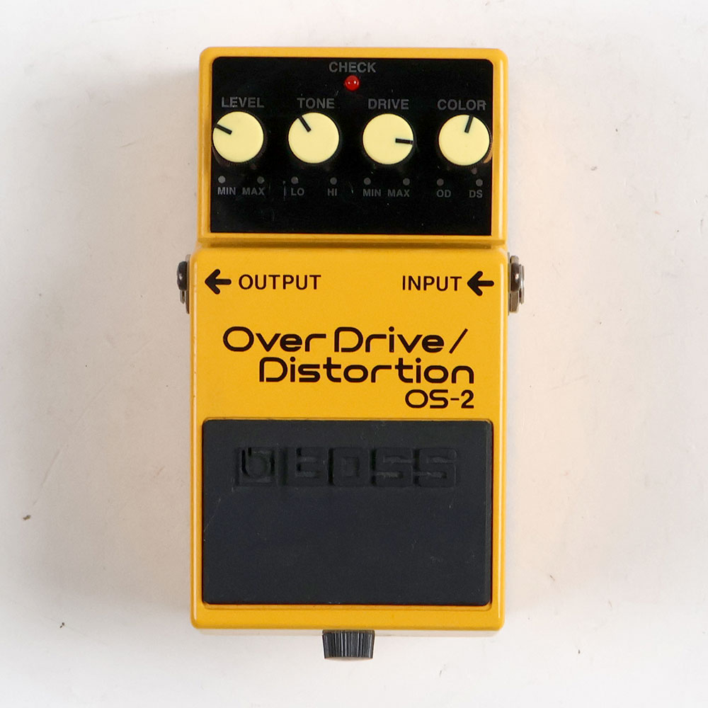 【中古】オーバードライブ ディストーション エフェクター BOSS OS-2 OverDrive Distortion ギターエフェクター