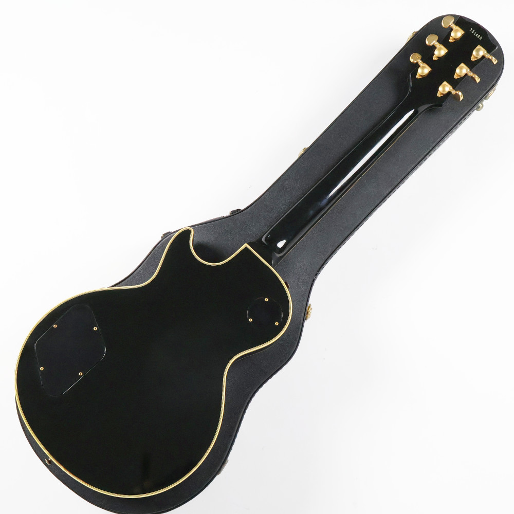 【中古】 エレキギター Gibson Custom Shop 1957 Les paul Custom Ebony Historic Collection 2005年製 ギブソン カスタムショップ レスポールカスタム バーストバッカーピックアップ搭載 ボディバック画像 