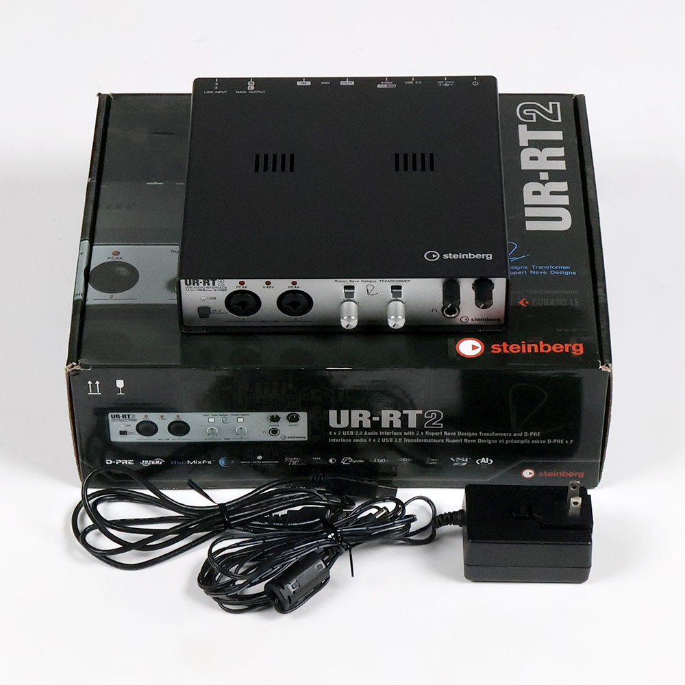 【中古】 オーディオインターフェイス Steinberg UR-RT2 スタインバーグ Rupert Neve Designs トランスフォーマー2基搭載