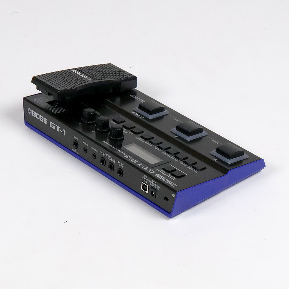 【中古】ボス マルチエフェクター BOSS GT-1 Guitar Effect Processor 全体
