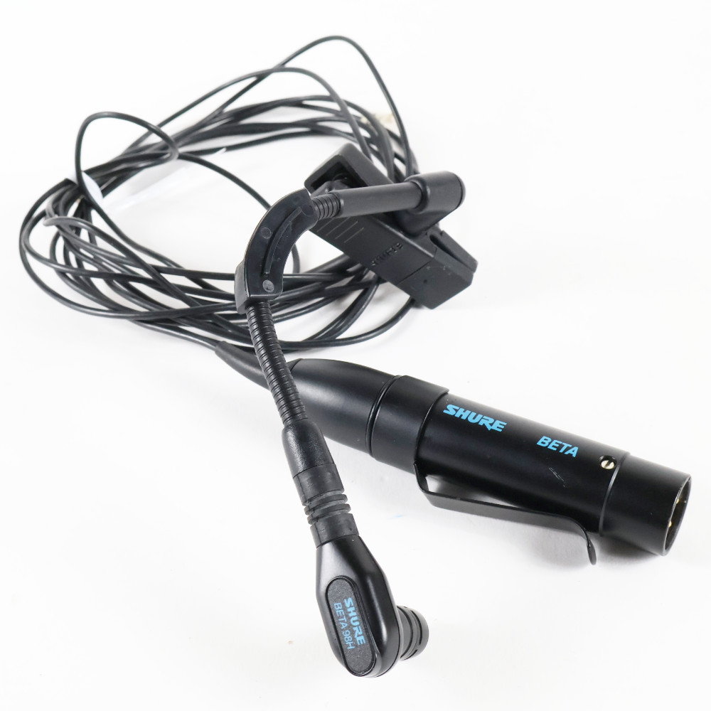 【中古】 マイク 管楽器 打楽器 SHURE シュア BETA98H/C-X 楽器用コンデンサーマイクロホン 楽器用クリップマイク シュアー
