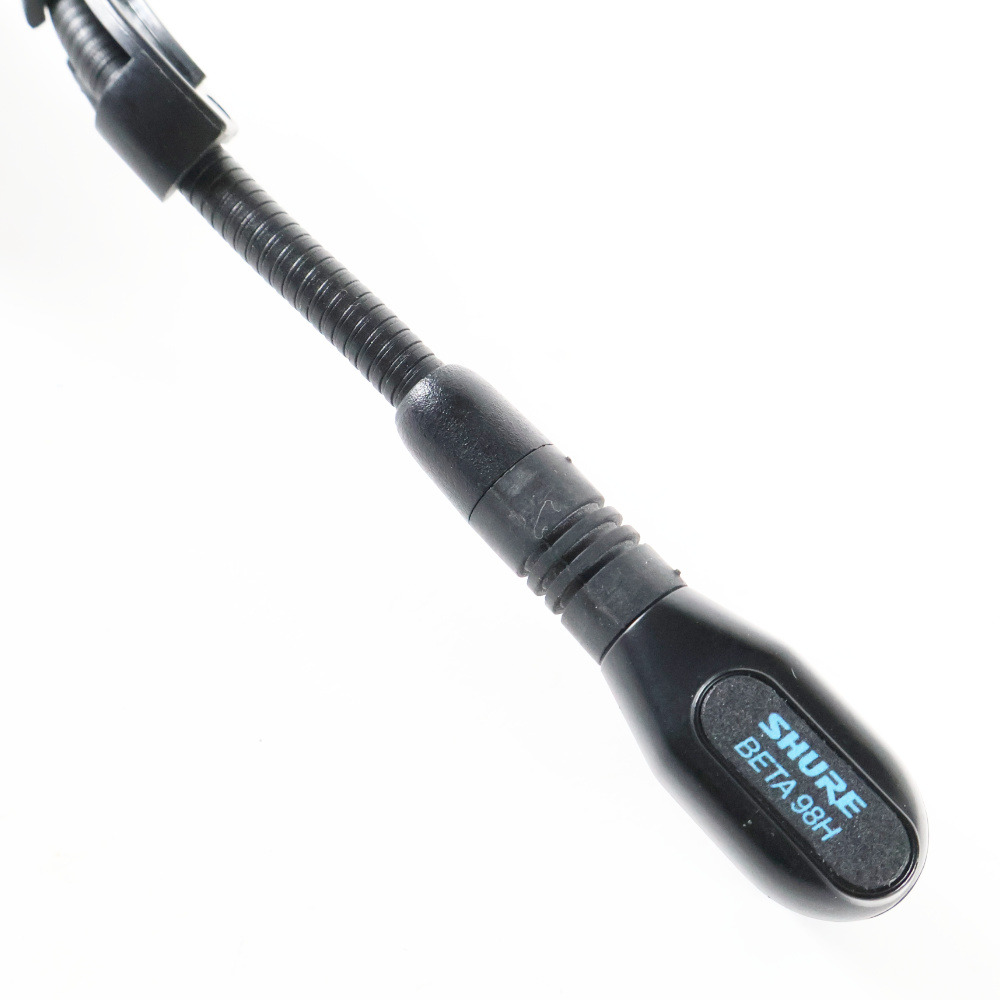 【中古】 マイク 管楽器 打楽器 SHURE シュア BETA98H/C-X 楽器用コンデンサーマイクロホン 楽器用クリップマイク シュアー 本体画像