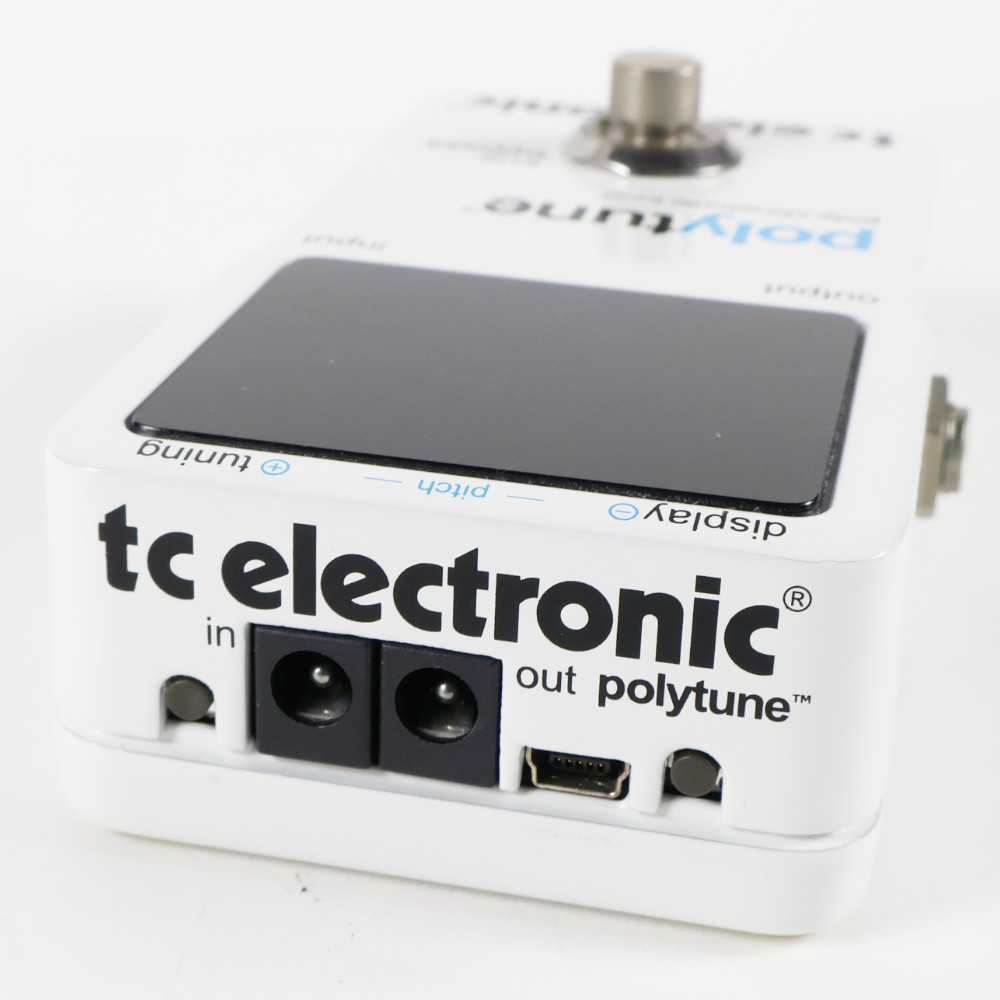 【中古】 チューナー tc electronic PolyTune 1 ポリフォニックチューナー ポリチューン ペダルチューナー プラグインアウト