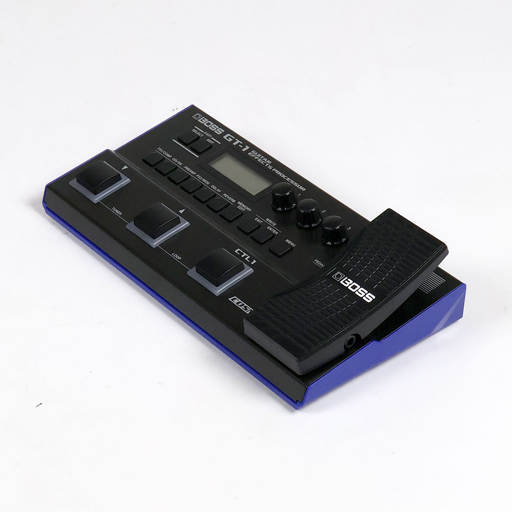 【中古】ボス マルチエフェクター BOSS GT-1 Guitar Effect Processor 全体