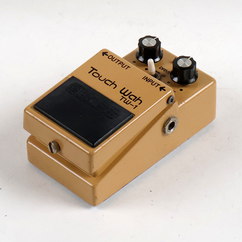 【中古】 オートワウ エフェクター BOSS TW-1 T Wah Made in Japan ギターエフェクター 全体