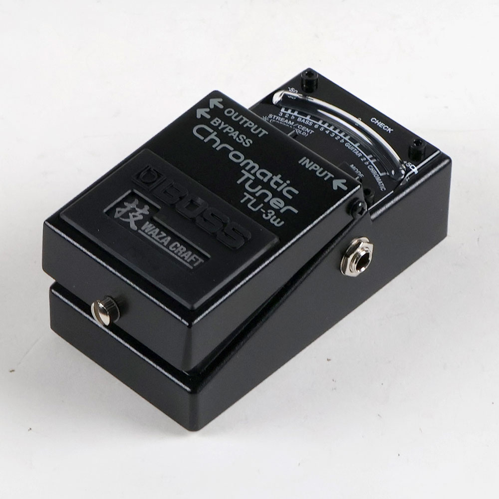 【中古】 BOSS TU-3W Chromatic Tuner WAZA CRAFTシリーズ ギターチューナー 全体