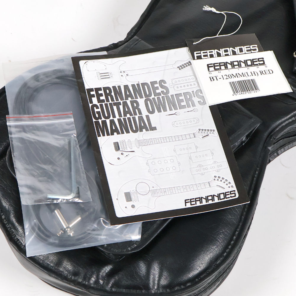 【中古】 エレキギター FERNANDES BT-120MM LH 2010年製 フェルナンデス BUCK-TICK 今井寿さんモデル 左利き用 レフティー 付属品