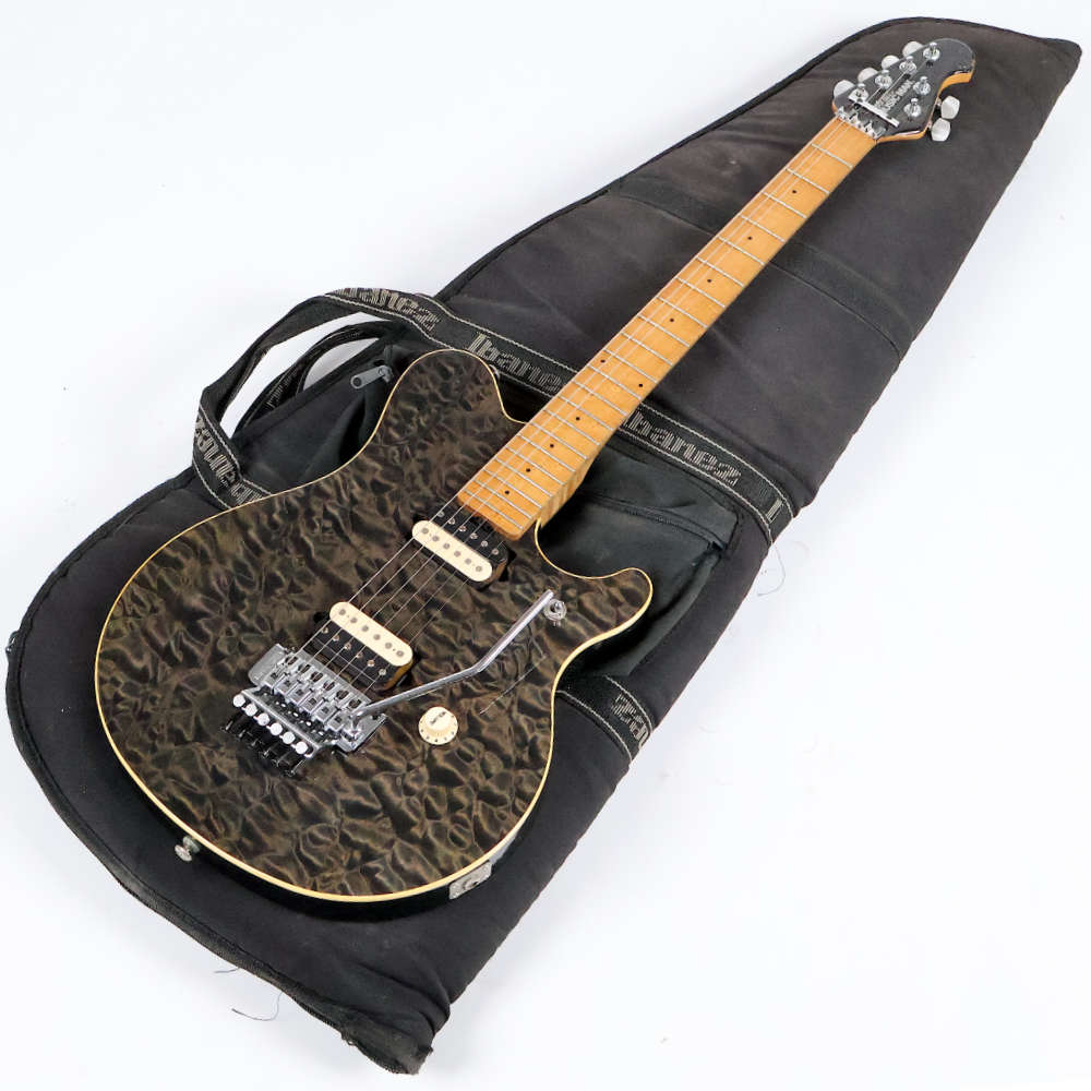 【中古】 エレキギター Music Man AXIS EX Trans Black 1997年製 日本製 ミュージックマン アクシスEX EVHモデルと同じスイッチ位置