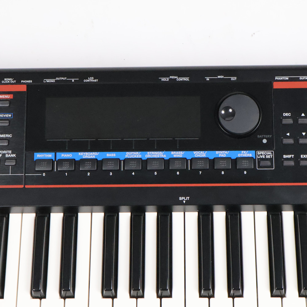 【中古】 シンセサイザー ROLAND JUNO-Gi 8トラックレコーダー搭載 ローランド ディスプレイ