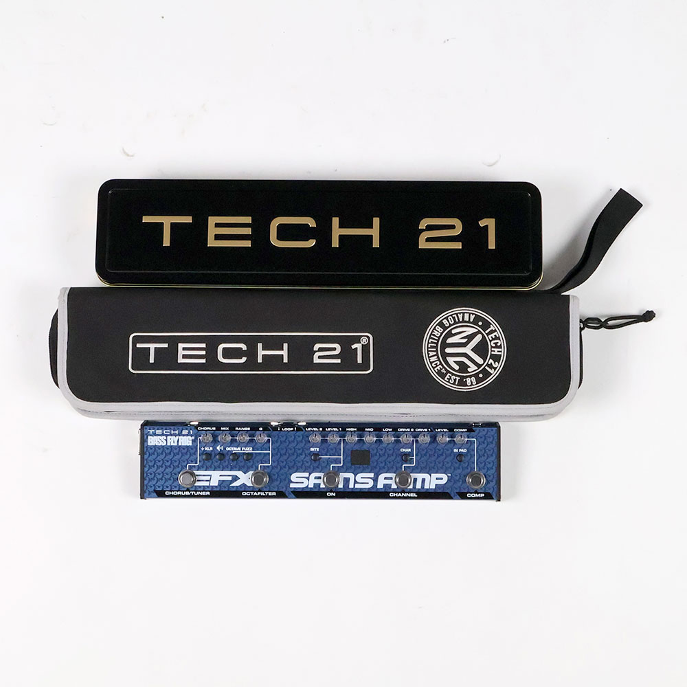 【中古】 TECH21 BASS FLY RIG V2 ベース用マルチエフェクター