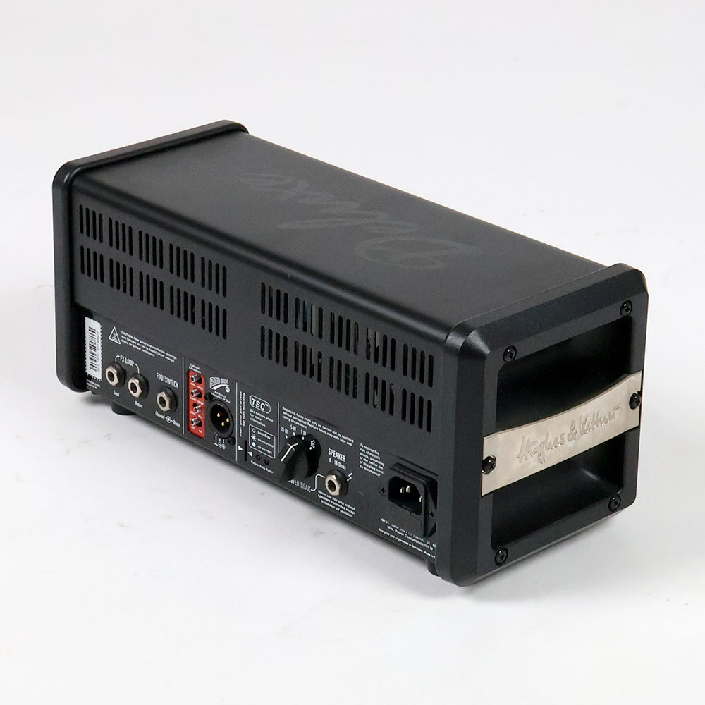 【中古】 Hughes&Kettner HUK-TM20DX/H TubeMeister Deluxe 20 Head 小型ギターアンプ ヘッド 真空管アンプ リア斜めアングル画像